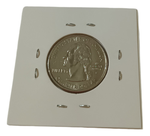 Moeda Quarter Dollar Estado: Utah 2007 P. Flor De Cunho.
