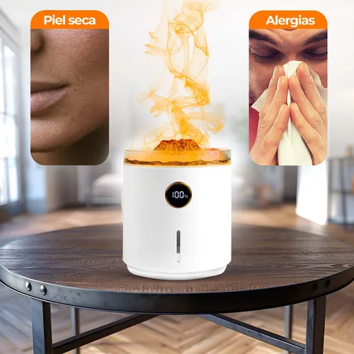 Humidificador Y Difusor De Aromas 2 En 1 Pebetero Eléctrico