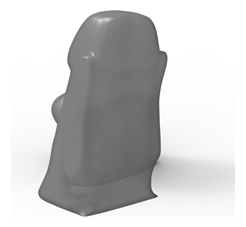 Forma Silicone Estatua Moai Cabeças Da Ilha De Pascoa Resina
