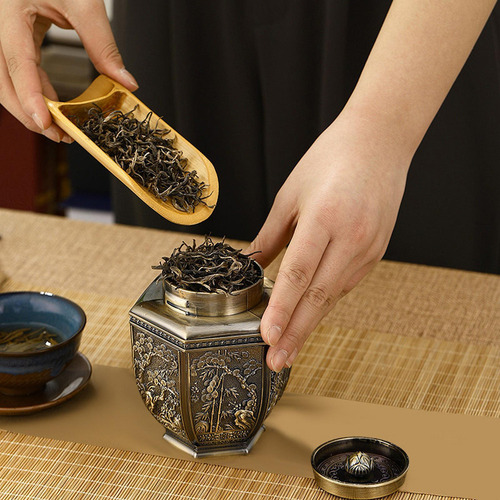 Yz Recipiente Para Té Suelto, Contenedor Para Té Oriental,