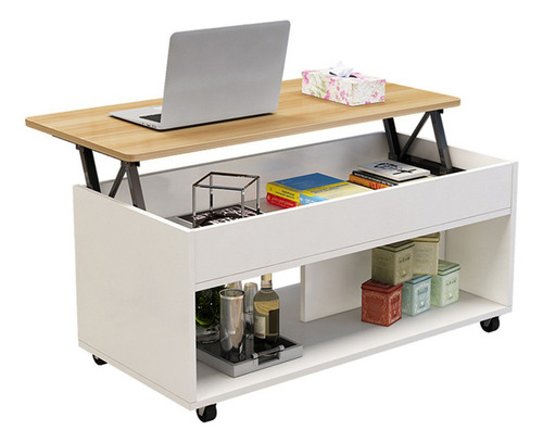 Mueble Workbench, Mesa De Café, Marco Elevable