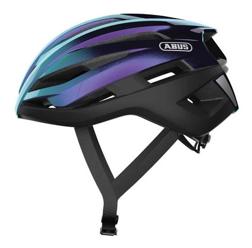 Casco Abus Stormchaser Bicicleta Ruta Liviano Ventilado Pro Talle M Color Violeta Y Negro