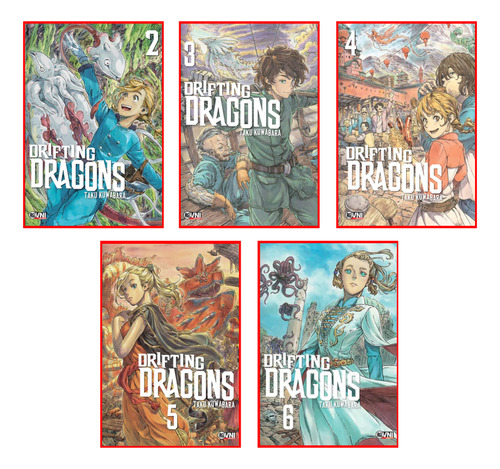 Combo Drifting Dragons Vol. 2 A 6 - Manga - Ovni