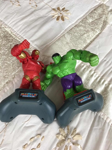 Hasbro Iron Man , Hulk Battle Masters 2 Piezas