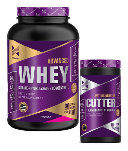 Advanced Whey Protein Xtrenght + Cutter