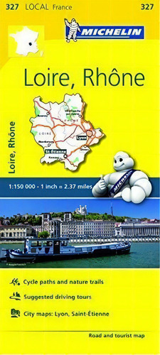 Mapa Local Loire, Rhãâ´ne, De Varios Autores. Editorial Michelin España Portugal S.a. En Francés