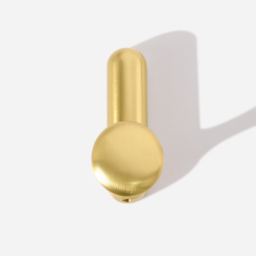 Kit 03 - Cabide Com Gancho De Parede (jardins Ouro Fosco)