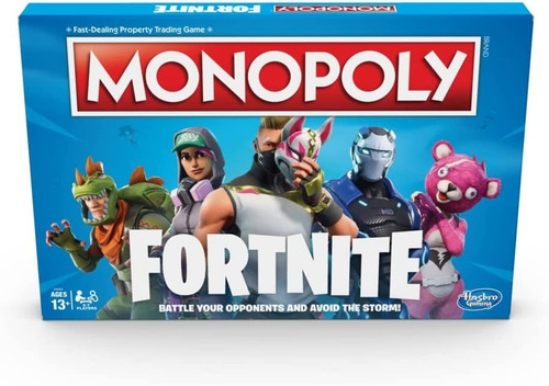 Monopoly Fortnite Juego De Mesa Familiar Edicion Ingles