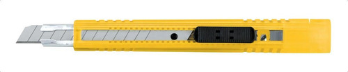 Cutter De Hoja Segmentada Pretul Cut-5p Color Amarillo - 1 Unidad