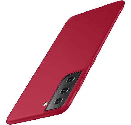 Funda Ultras Fina Rigida Para Xiaomi Redmi 6a Rojo Lisa