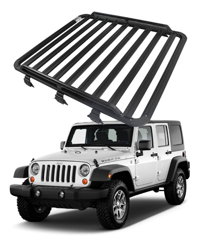 Canastilla Portaequipaje Jeep Wrangler 2007-2017 4 Pts Torus