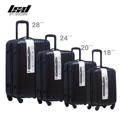 Valija Carry On Cabina Lsyd 20´´ Abs Expandible 360 91.9029w