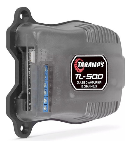 Modulo De Carro Taramps Tl500 100w Rms 2 Canais 2 Ohms Som