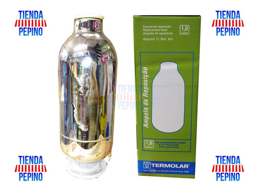 Termolar Repuesto Ampolla Vidrio 1,8 Litros Tienda Pepino