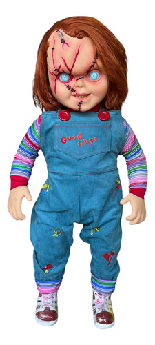 Chucky Cicatrices Escala 1.1 Con Luz Y Sonido