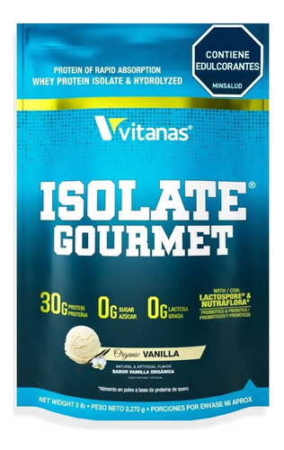 Proteina Isolate Gourmet 5 Lb