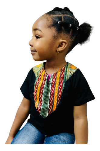 Poleras Estilo Afro Para Niños Y Niñas: Coloridas Y Únicas