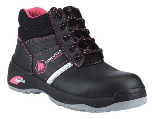 Bota Industrial Para Mujer Comando Modelo 207 Lady's Work