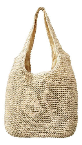 Bolso Tejido De Paja Bolsos De Hombro Fiestas En La Playa De