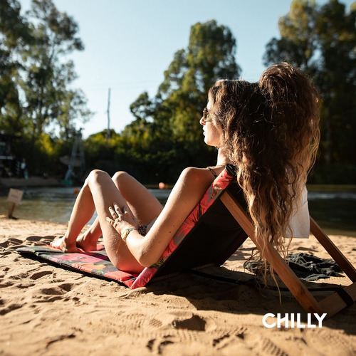 Imagen 7 de 10 de Reposera Plegable Chilly Diseño Hibiscus