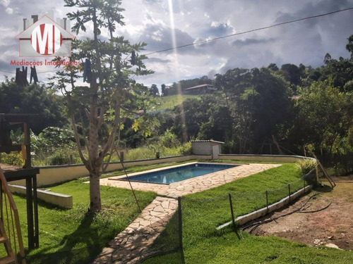 Imagem 26 de 30 de Chácara Rica Em Água Com 2 Lagos, Pomar, Pertinho Da Cidade, Casa Com 03 Dormitórios À Venda, 3335 M² Por R$ 450.000 - Pedra Bela/sp - Ch0074