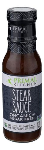 Primal Kitchen Steak Sauce Organic Sf 240 G