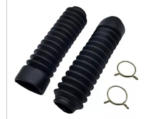 Par Cubre Polvos Moto Acordeon Barras Suspension Universales