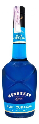 Licor Fino Laranja Wenneker Blue Curaçao Dutch Quality 700ml