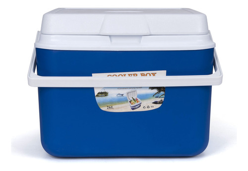 A Caixas Térmicas Box Cooler Beach Box Para Carro Isolado