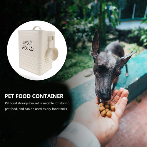 Bote De Almacenamiento Para Mascotas, Cubo De Almacenamiento