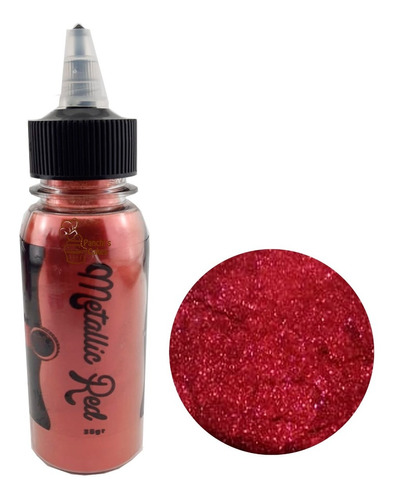 Polvo Matizador Metallic Red 35g Comesti - g a $944