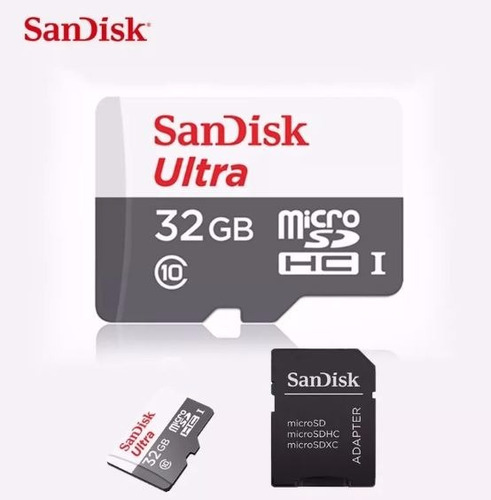 Memoria Micro Sd 32 Gb San Disk Ultra Clase 10 - Mendoza