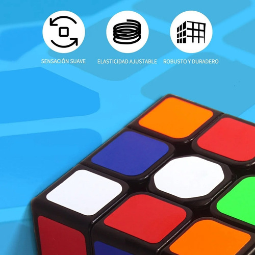 Zdy Cubo Rubik 3x3 Cobra Profesional Fibra De Carbono Speed