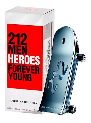 Carolina Herrera 212 Men Heroes Forever Young Original