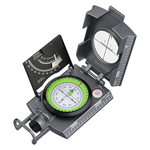 Anbte Military Compass With Carry Bag Inclinometer Qsjh3