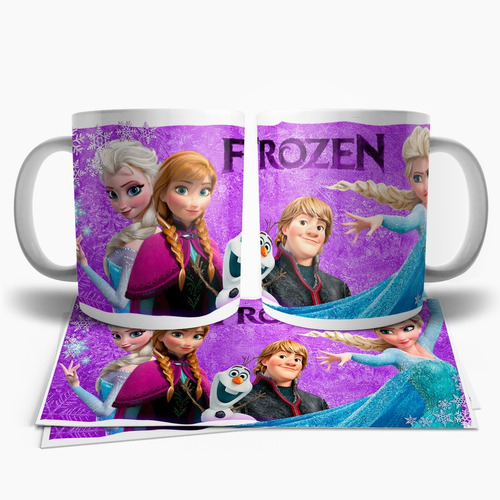 Frozen Anna Elsa Taza Tu Propio Estilo