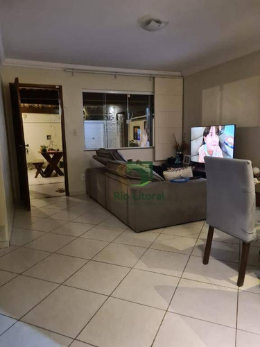 Imagem 16 de 26 de A Imobiliária Rio Litoral Oferece Para Venda Casa Duplex Bairro Jardim Mariléa Rio Das Ostras/rj. - Ca1186