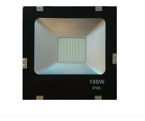 Lote De 5 Reflectores Led 100 Watts Ultradelgado Ip66 100w