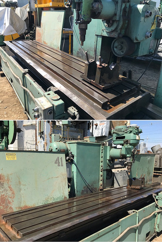 Fresadora Horizontal Cincinnati Mesa Grande De 123 X 26 (Usado)