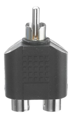 Adaptador De Rca Macho Plug A Doble Rca Hembra Doble Salida