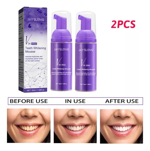 Produto Para Os Dentes Pra Limpeza E Clarear Dente 2 Peças