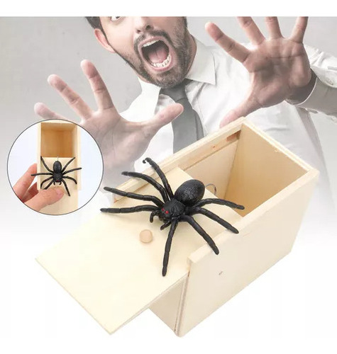 Caja De Broma Con Araña,día De Los Inocentes