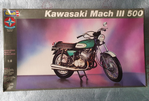 Moto Kawasaki Mach Ill 500 Kit Plastimodelismo