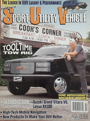 Revista Sport Utility Vehicle Isuzu Trooper Grand Vitara V6