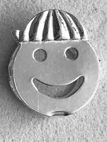 Imagem 3 de 5 de Pingente Menino Smile Prata 925 Legítima C/ Caixa Veludo