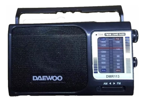 Radio Dual Daewoo Am Fm Clasico  Pilas 220v