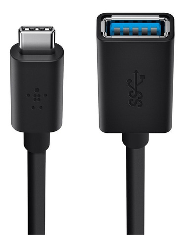 Adaptador Belkin 3.0 Usb-c A Usb-a (usb Type-c ) Negro