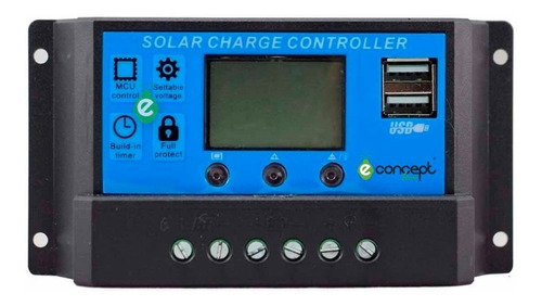 Regulador De Carga 12/24volts 20a Para Panel Solar  - 20 Amp
