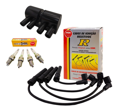 Kit Cables+bujia Ngk + Bobina Chevrolet Aveo 1.6 16v 