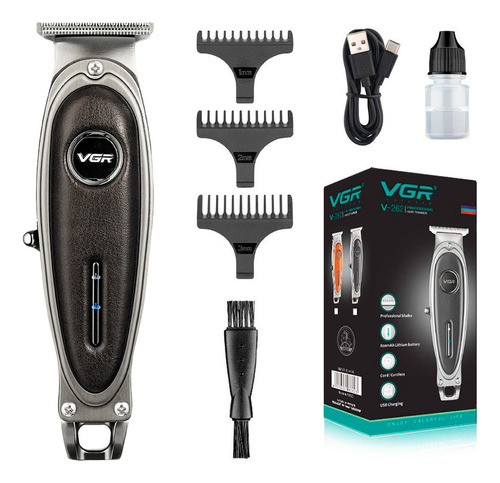 Maquina Corta Pelo Patillera Barba Vgr V-262 Recargable Usb